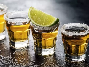 How much alcohol is in a shot of tequila