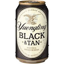 Yuengling black and tan alcohol content
