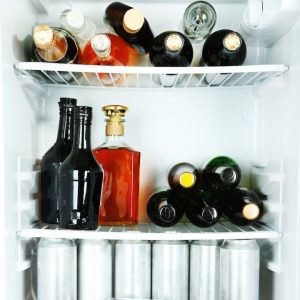 Storing wine in fridge