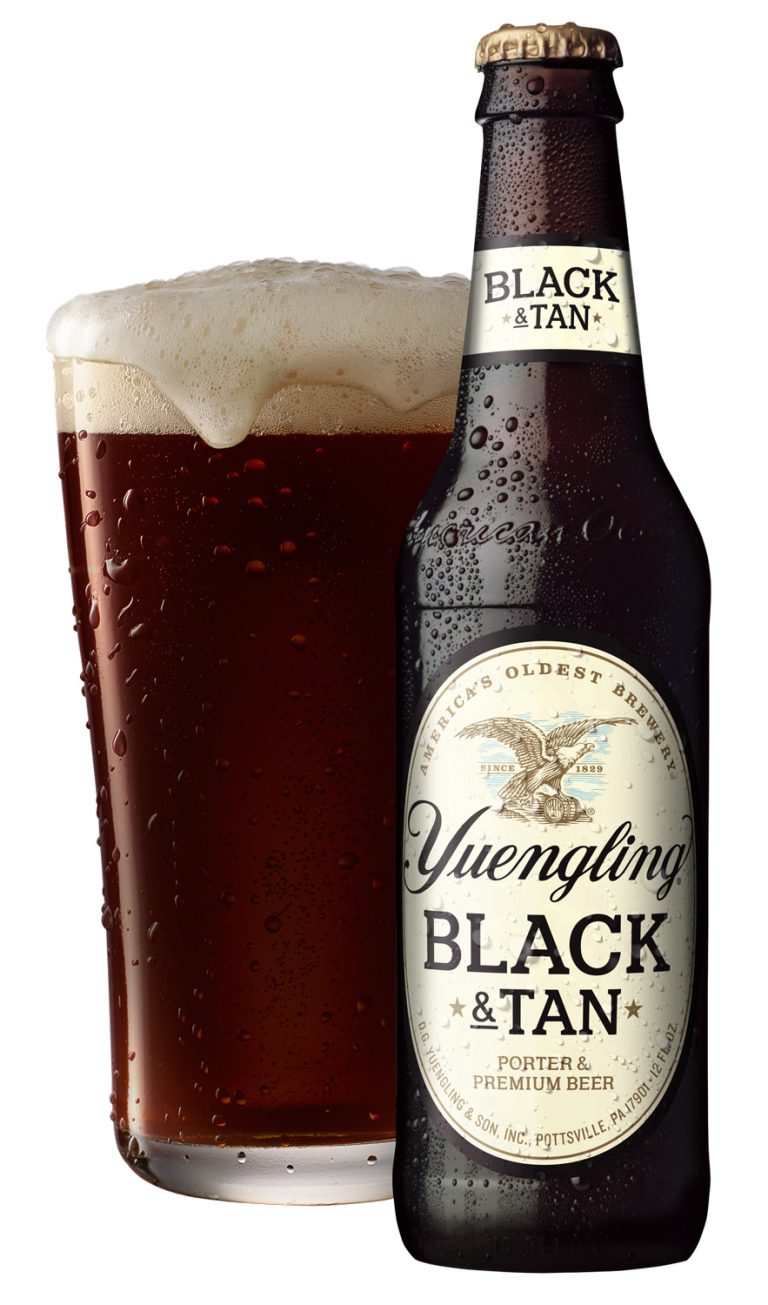 What is the Yuengling black and tan alcohol content? Updated 2024