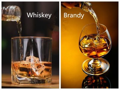 Difference between brandy and whiskey